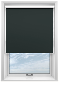 Rimini (FR Blackout), Black Cosmos - Twist&Fit Roller Blind